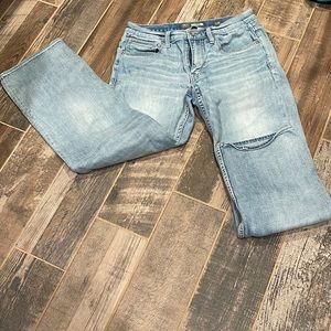 Bke mens light wash jeans